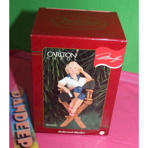 Carlton Heirloom Hollywood Marilyn Holiday Christmas Ornament CXOR-173A 79